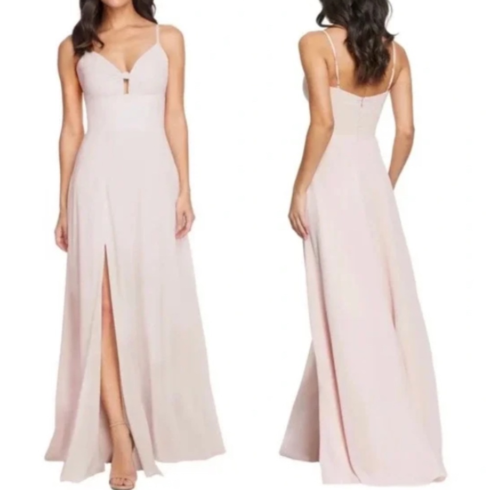 Dress The Population - Tie Bodice Cambria Gown